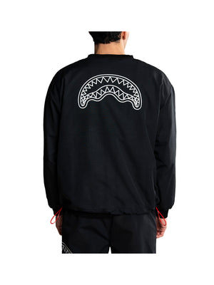 SPRAYGROUND Maglia Sprayground Shark Central Technical Long - Nero