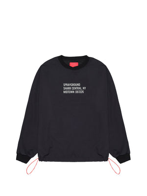 SPRAYGROUND Maglia Sprayground Shark Central Technical Long - Nero