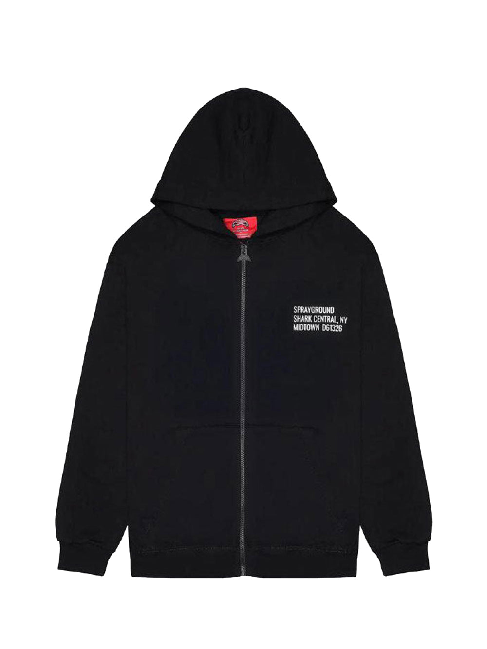 SPRAYGROUND Felpa Sprayground Shark Central Perfect Full Zip - Nero