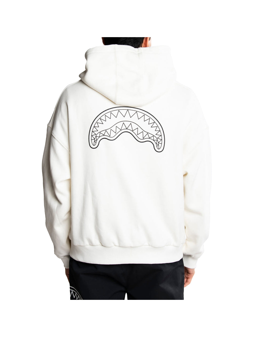 SPRAYGROUND Felpa Sprayground Shark Central Perfect Full Zip - Ivory