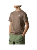 THE NORTH FACE The North Face T-shirt NSE Box da uomo Marrone