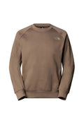THE NORTH FACE Felpa The North Face NSE Raglan Box da uomo Marrone