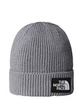 THE NORTH FACE Berretto The North Face con risvolto e logo box TNF Grigio