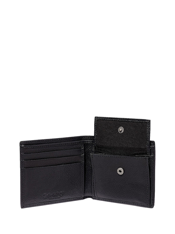 TIMBERLAND Portafoglio Timberland Bifold con Portamonete Kennebunk - Nero