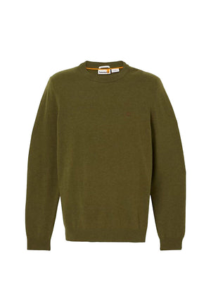 TIMBERLAND Maglione Timberland Cbrk Merino Crew - Olive