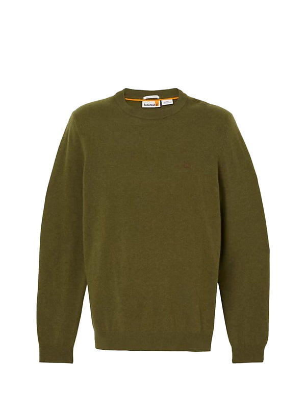 TIMBERLAND Maglione Timberland Cbrk Merino Crew - Olive