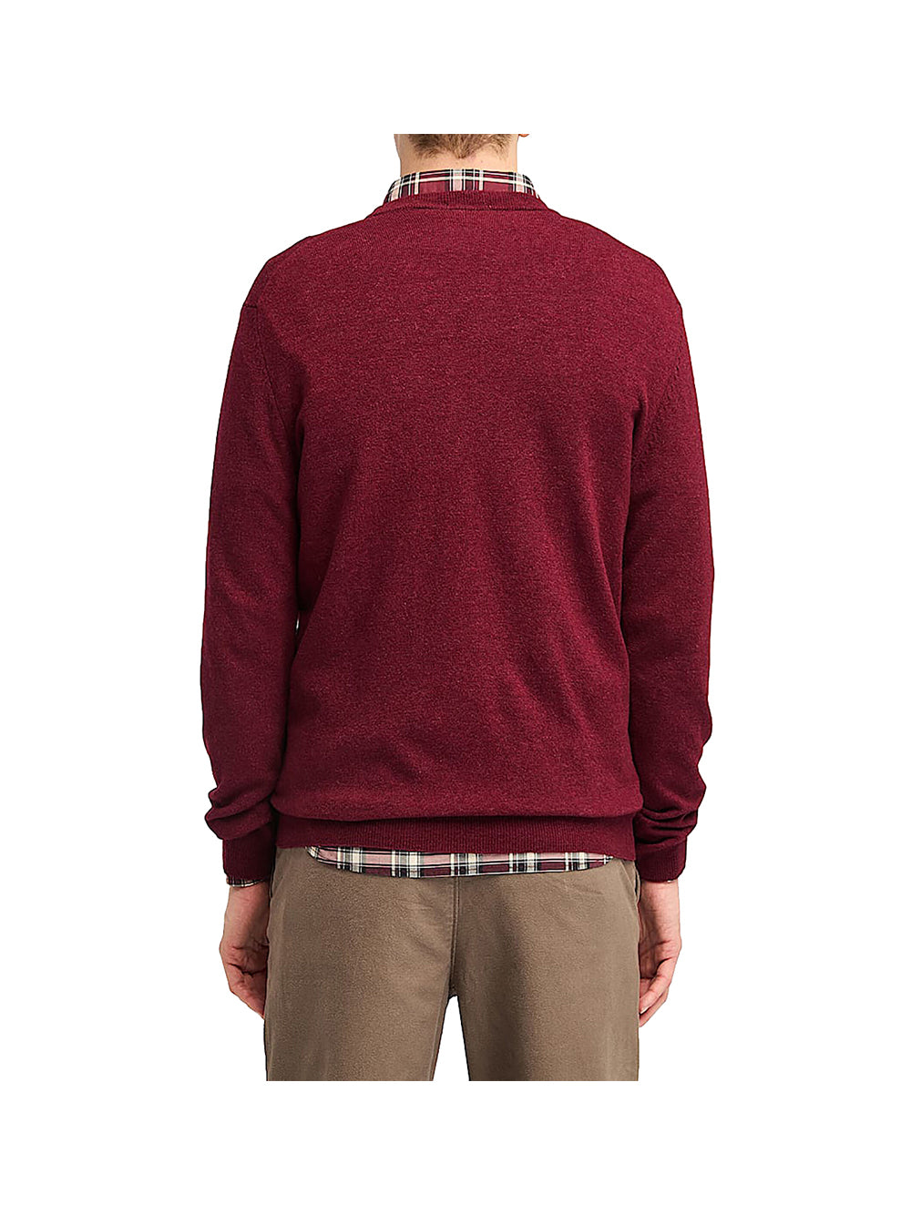 TIMBERLAND Maglione Timberland Cbrk Merino Crew - Bordeaux