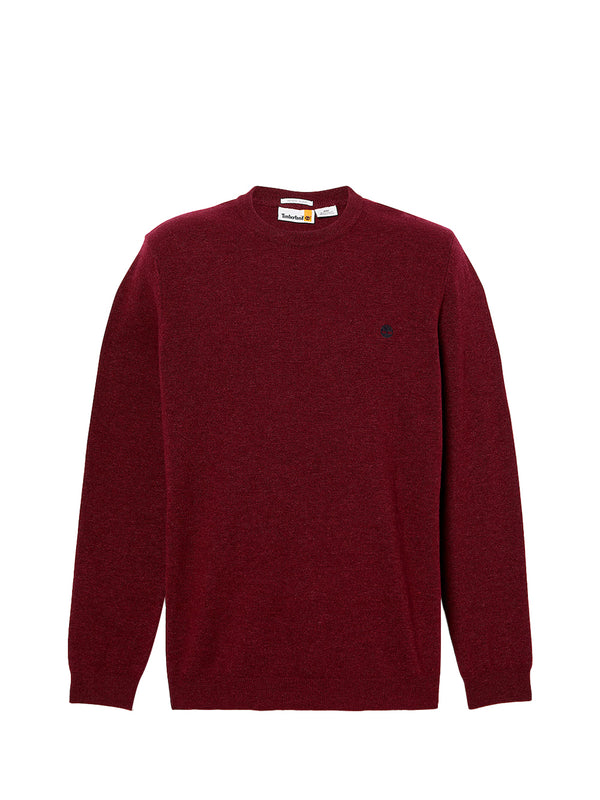 TIMBERLAND Maglione Timberland Cbrk Merino Crew - Bordeaux