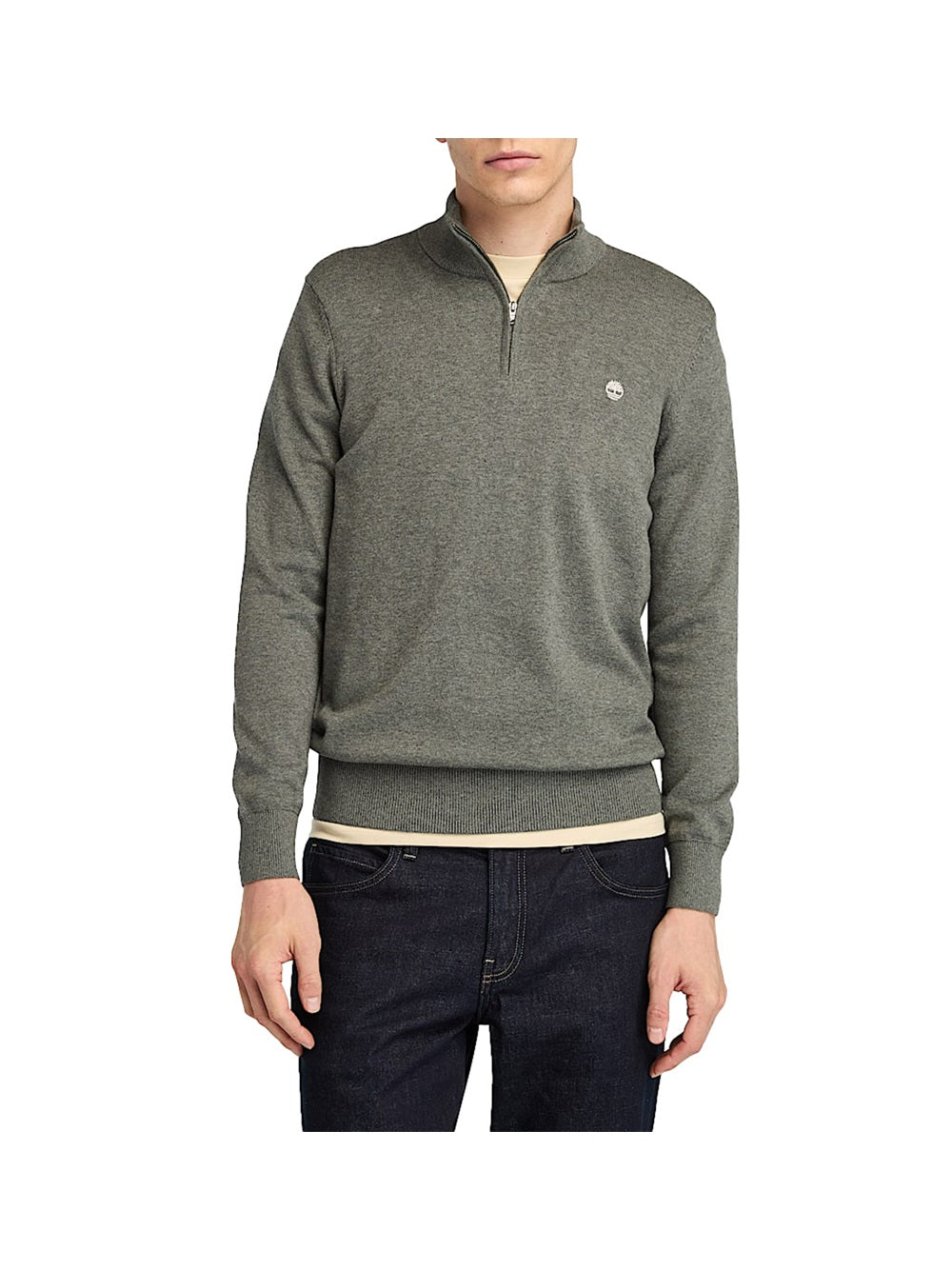 TIMBERLAND Maglione Timberland Wlrv Cotton Yd Sweater - Grigio