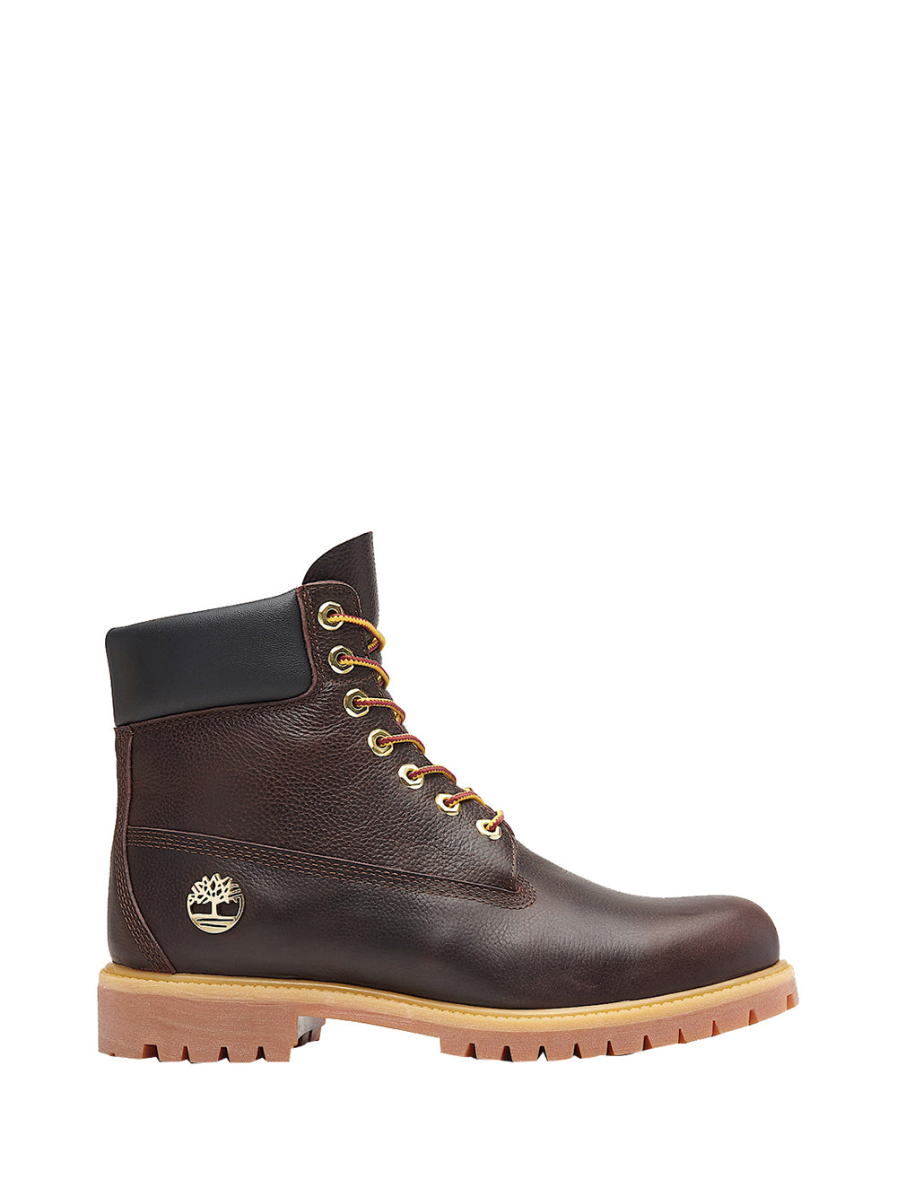 TIMBERLAND Polacchino Impermeabile Timberland Premium 6-Inch da Uomo in marrone scuro/colore nero