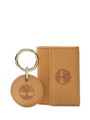 TIMBERLAND Set Con Portachiavi Trifold Timberland - Marrone