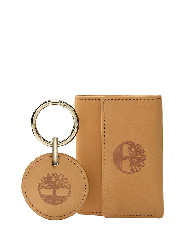 TIMBERLAND Set Con Portachiavi Trifold Timberland - Marrone