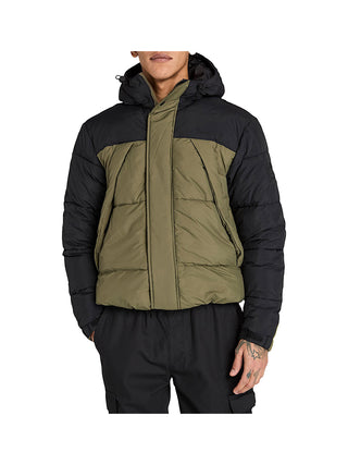 Timberland Piumino Timberland Idrorepellente Resistente da Uomo in nero/verde scuro