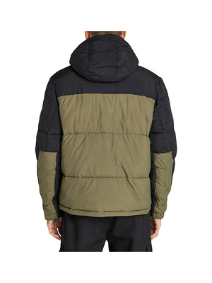 Timberland Piumino Timberland Idrorepellente Resistente da Uomo in nero/verde scuro