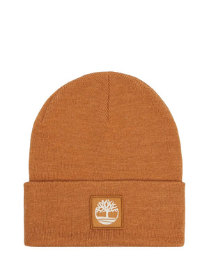 TIMBERLAND Berretto Timberland Con Applicazione Tono su Tono - Marrone