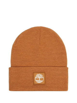 TIMBERLAND Berretto Timberland Con Applicazione Tono su Tono - Marrone