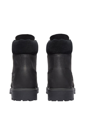 TIMBERLAND Polacchino Impermeabile da Uomo Timberland 25 6-Inch in colore nero