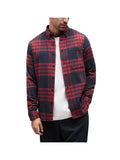 TIMBERLAND Camicia Timberland Midweight Flannel Check - Rosso/Blu