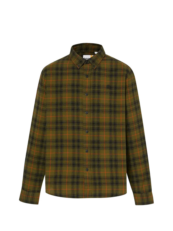 TIMBERLAND Camicia Timberland Solucell Plaid - Verde