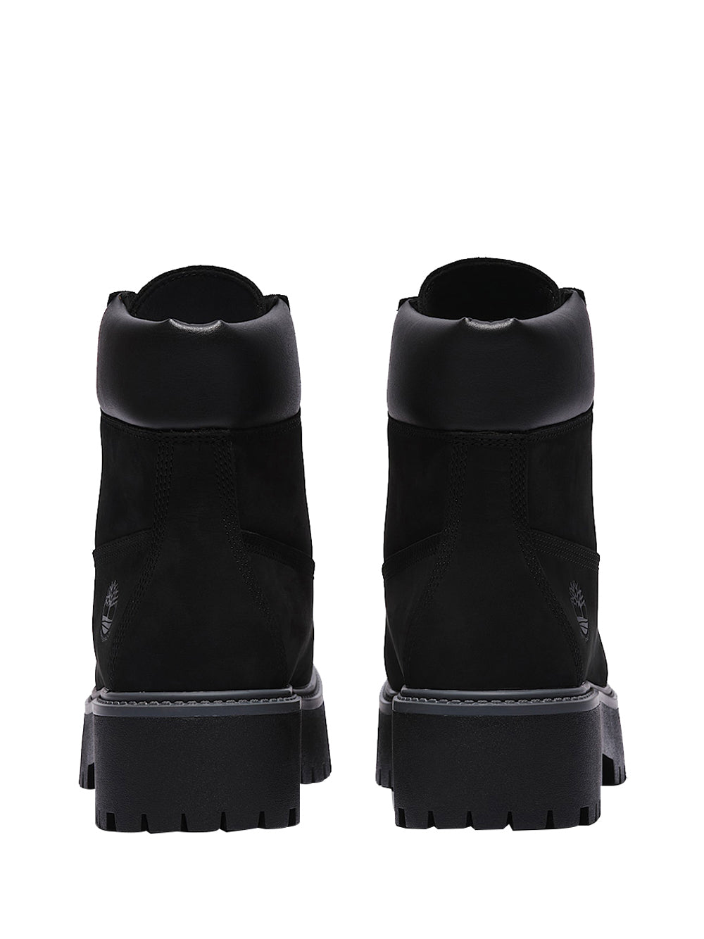 TIMBERLAND Polacchini Timberland Impermeabile con Plateau Stone Street 6-Inch da Donna in colore nero