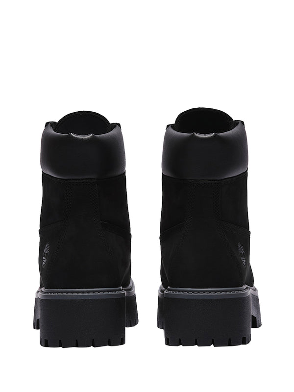 TIMBERLAND Polacchini Timberland Impermeabile con Plateau Stone Street 6-Inch da Donna in colore nero