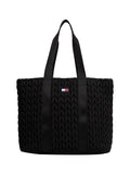 TOMMY HILFIGER 1USCITA Borsa A Tracolla Tjw Urban Quilted Tote - Nero