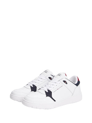 TOMMY HILFIGER 1USCITA Sneakers Th Basket Core Lite Uomo - Bianco
