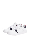 TOMMY HILFIGER 1USCITA Sneakers Th Basket Core Lite Uomo - Bianco