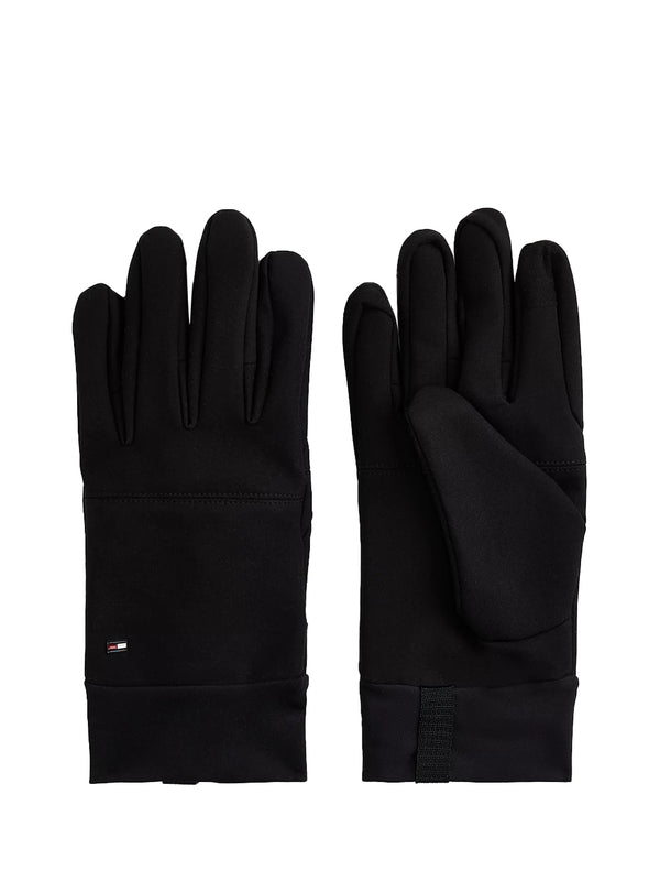 TOMMY HILFIGER 2USCITA Guanto Tommy Hilfiger Tech Con Dita Touchscreen - Nero