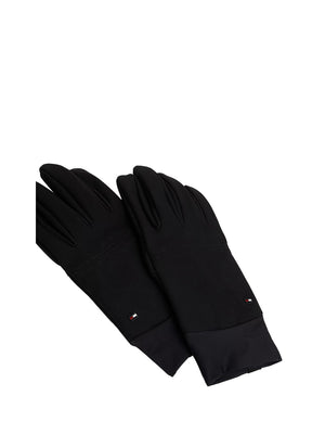 TOMMY HILFIGER 2USCITA Guanto Tommy Hilfiger Tech Con Dita Touchscreen - Nero