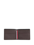 TOMMY HILFIGER 2USCITA Portafoglio Tommy Hilfiger Bifold Corporate in pelle Marrone