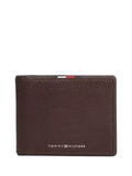 TOMMY HILFIGER 2USCITA Portafoglio Tommy Hilfiger Bifold Corporate in pelle Marrone