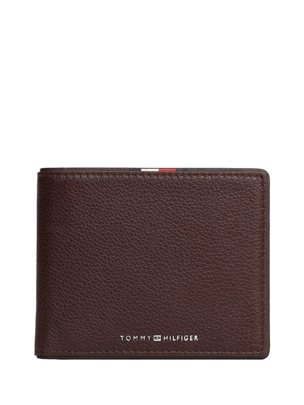 TOMMY HILFIGER 2USCITA Portafogli Tommy Hilfiger Corporate In Pelle Marrone