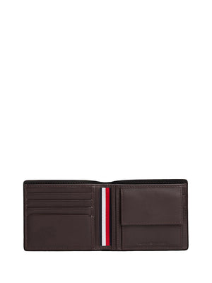 TOMMY HILFIGER 2USCITA Portafogli Tommy Hilfiger Corporate In Pelle Marrone