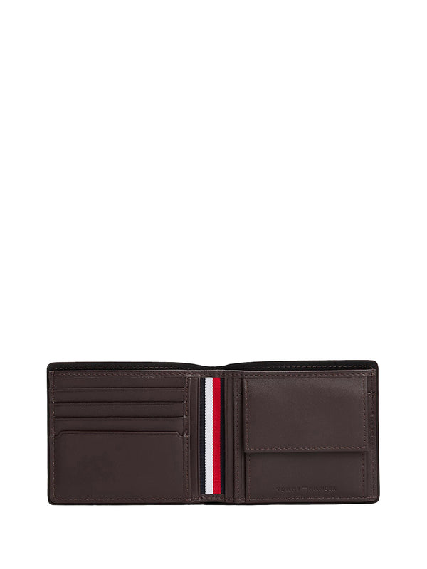 TOMMY HILFIGER 2USCITA Portafogli Tommy Hilfiger Corporate In Pelle Marrone