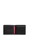 TOMMY HILFIGER 2USCITA Portafogli Tommy Hilfiger bifold Corporate in pelle Nero