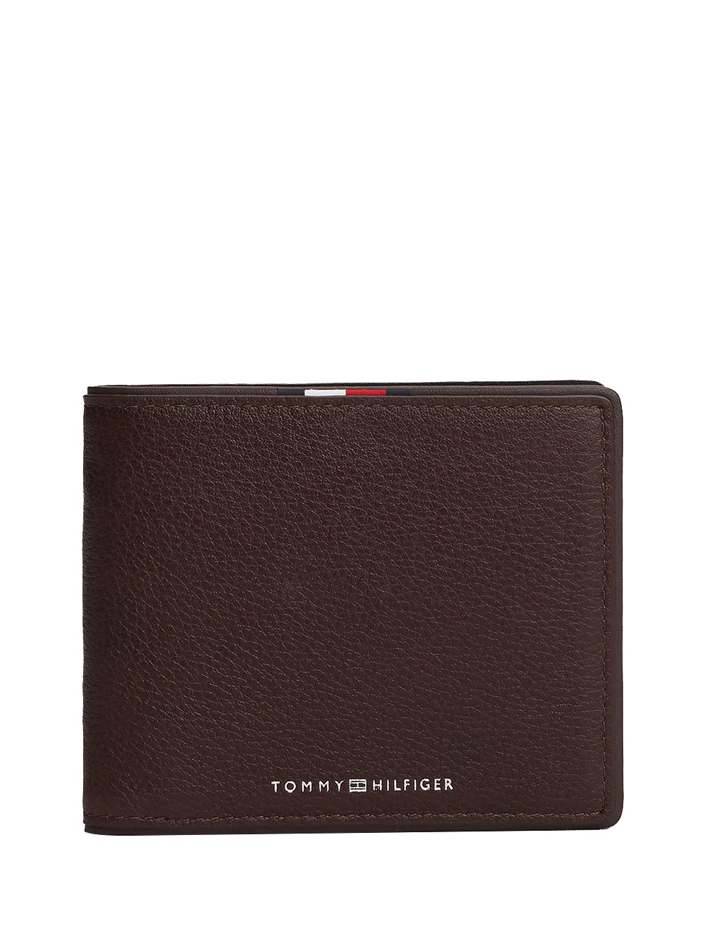 TOMMY HILFIGER 2USCITA Portafogli Tommy Hilfiger Bifold Corporate In Pelle - Marrone