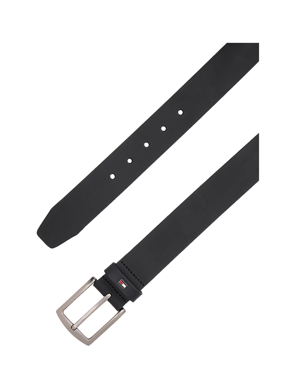 TOMMY HILFIGER 2USCITA Cintura Tommy Hilfigier Denton In Pelle - Nero