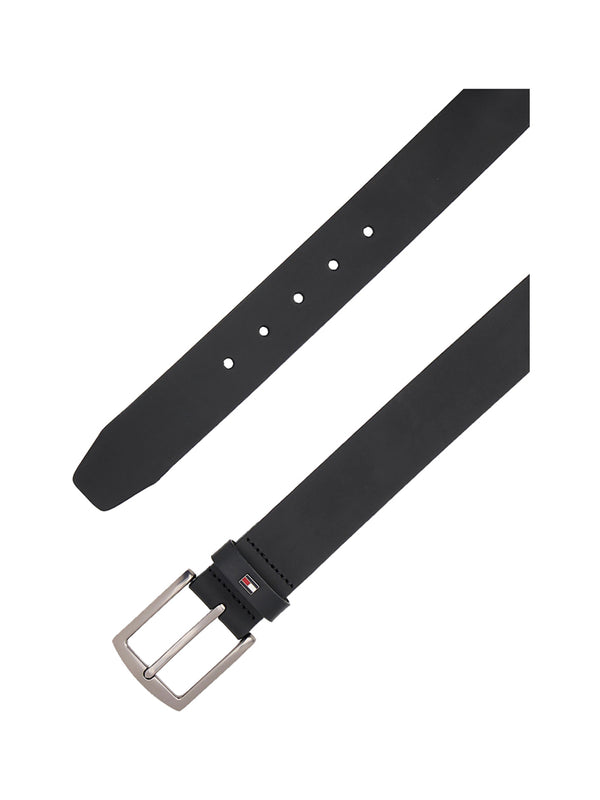 TOMMY HILFIGER 2USCITA Cintura Tommy Hilfigier Denton In Pelle - Nero