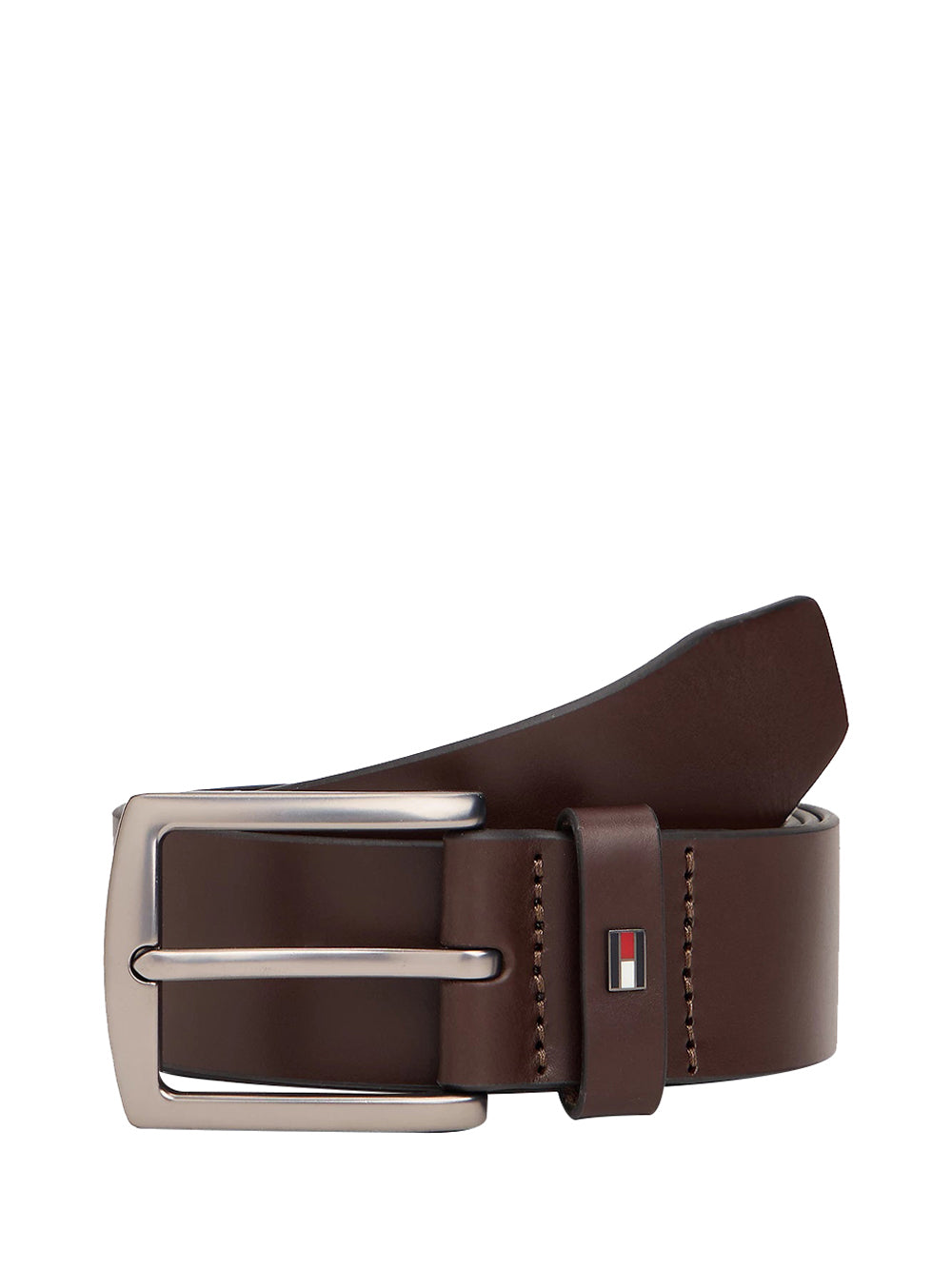TOMMY HILFIGER 2USCITA Cintura Tommy Hilfigier Denton In Pelle - Marrone
