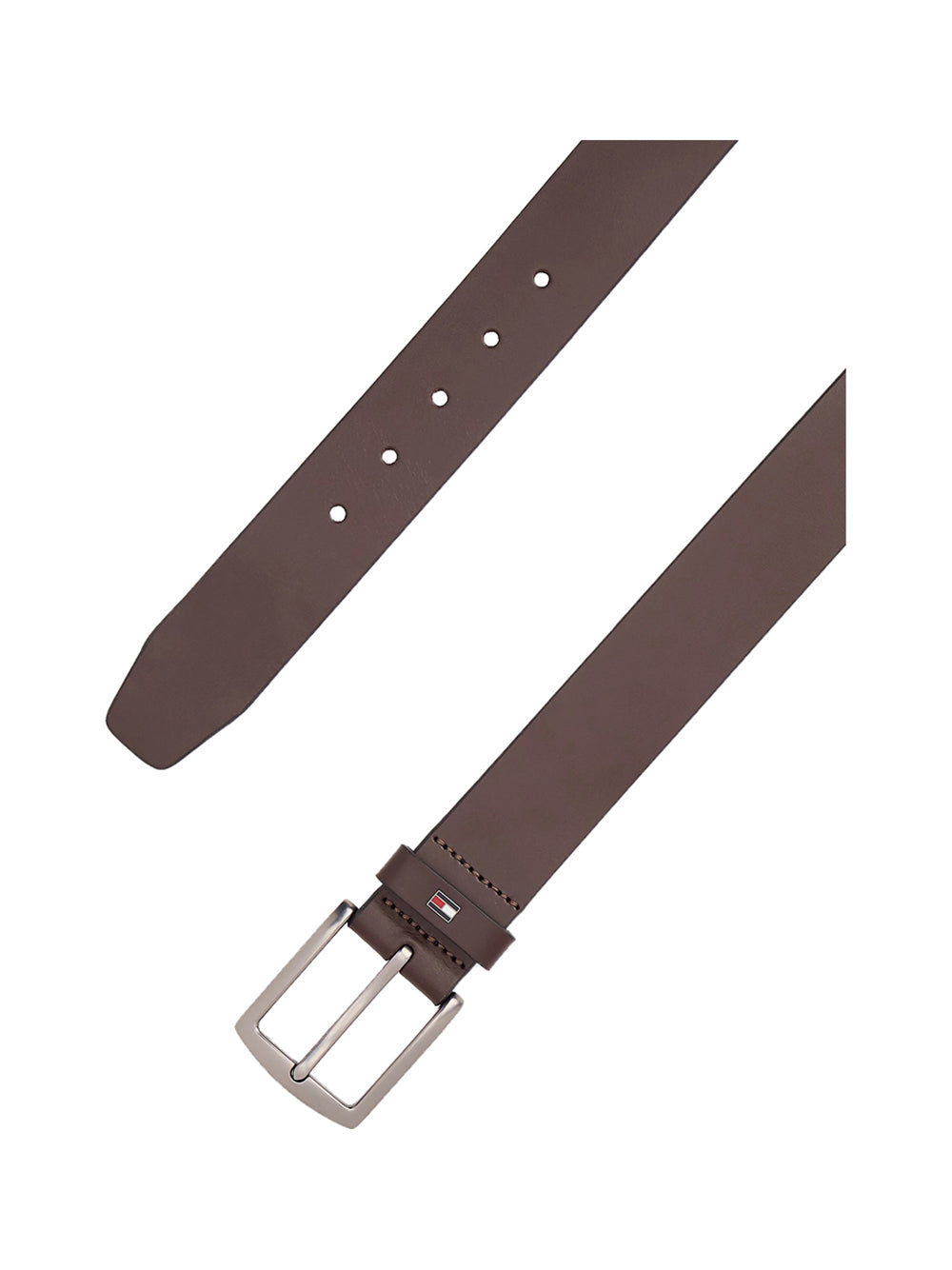 TOMMY HILFIGER 2USCITA Cintura Tommy Hilfigier Denton In Pelle - Marrone