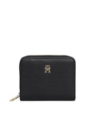TOMMY HILFIGER 2USCITA Portafoglio Tommy Hilfiger Icon con patta e zip Nero