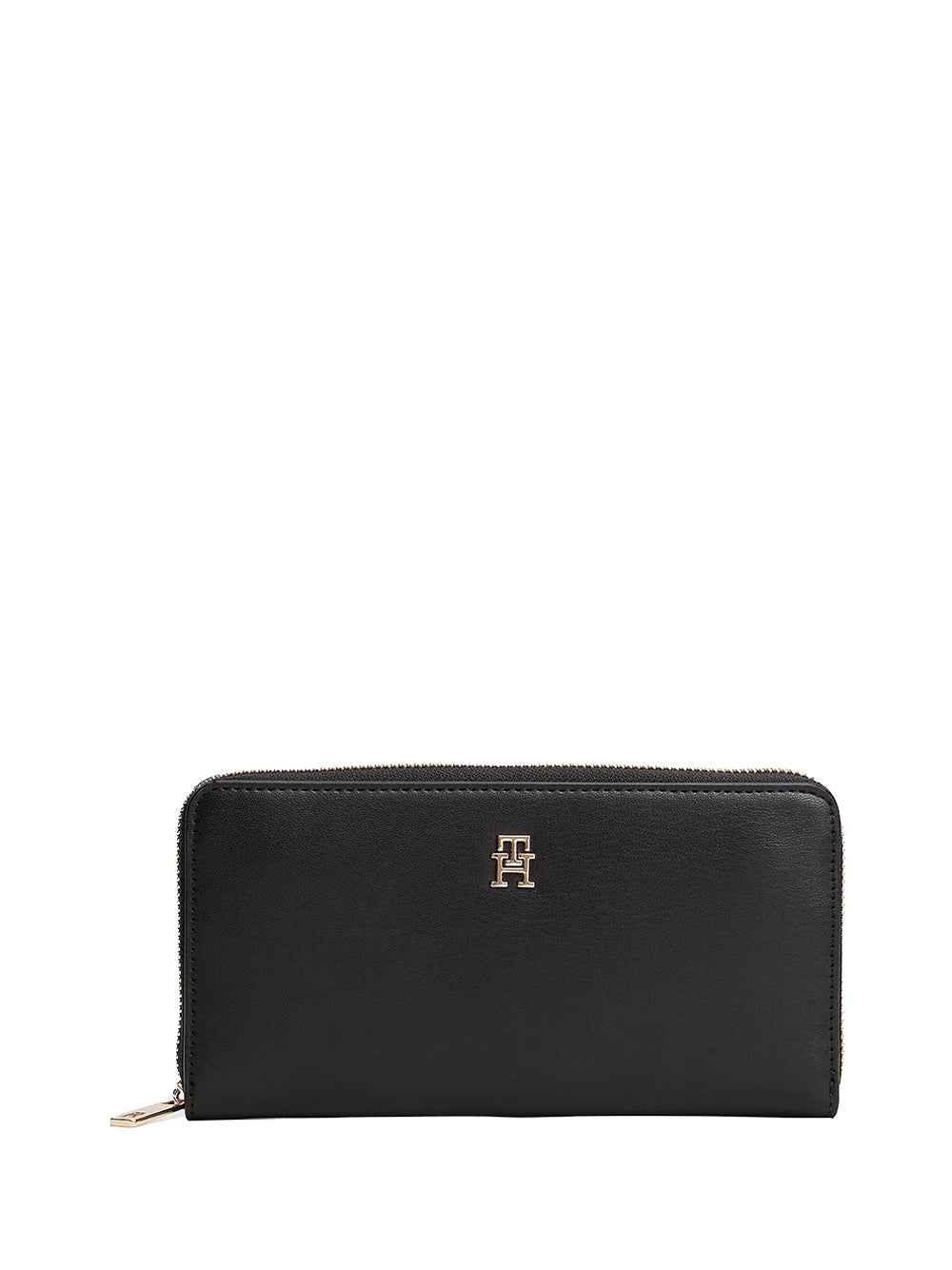 TOMMY HILFIGER 2USCITA Portafoglio Hilfiger Icon Con Zip - Nero