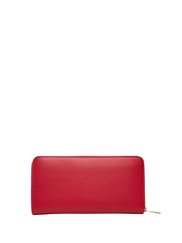 TOMMY HILFIGER 2USCITA Portafoglio Hilfiger Icon Con Zip - Rosso