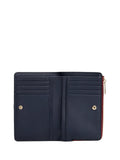 TOMMY HILFIGER 2USCITA Portafoglio Tommy Hilfiger bifold con monogramma TH Rosso