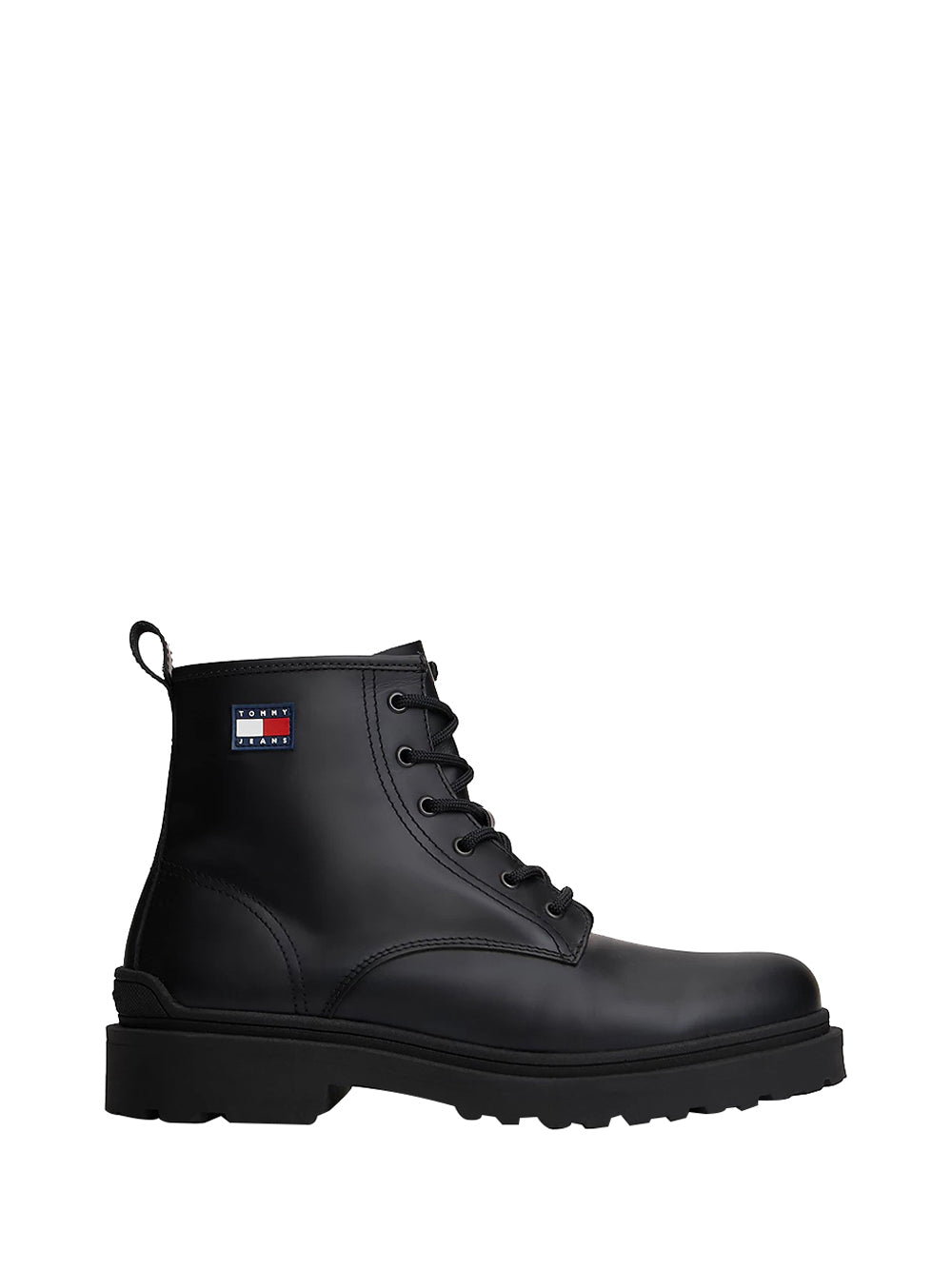 Tommy Hilfiger Anfibi Tommy Hilfiger Tjm Lace Up Rubberiz Nero
