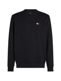TOMMY JEANS 1USCITA Felpa Tjm Reg Badge Crew E - Nero