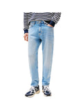 TOMMY JEANS 1USCITA Jeans Isaac Relaxed Fit Affusolati Sbiaditi - Denim
