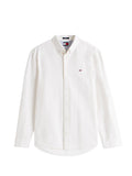TOMMY JEANS 1USCITA Camicia Oxford Regular Fit Button Down - Bianco