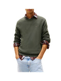 TOMMY JEANS 2USCITA Tommy Hilfiger Maglia Tjm Slim Ess Verde